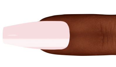 Squareletto nail shape image